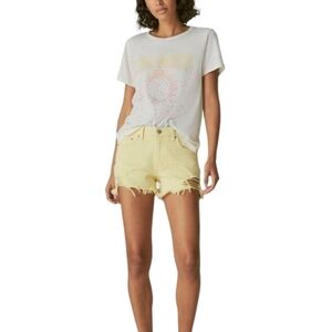 WOMEN'S Lucky Brand Rainbow Crew Janice Joplin Bad Moon T-Shirt Size:L